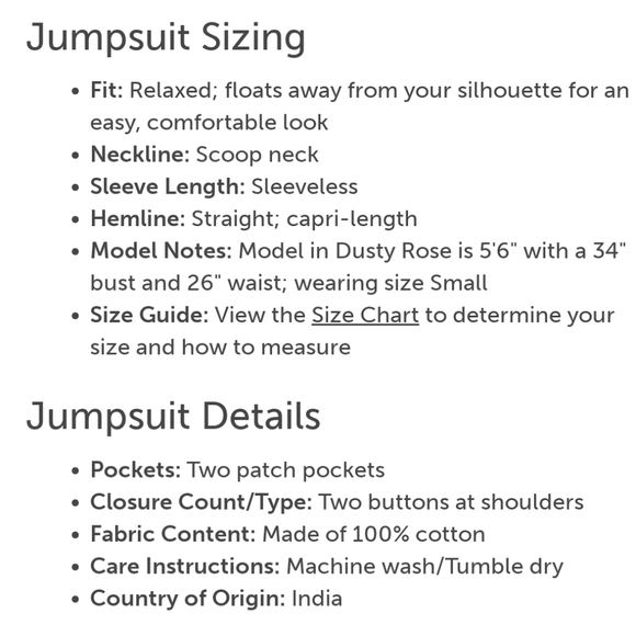 NWT Indigo Thread Co 100% Linen Jumpsuit - Picture 6 of 8